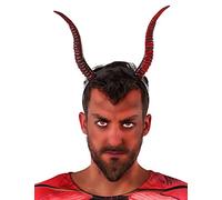 Atosa Serre-tête Cornes du diable Rouge Adulte Taille unique mixte