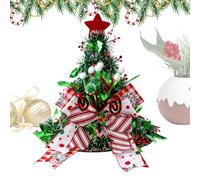 Générique Bandeau de Noël | Décorations Multifonctionnelles avec Nœud,Bandeau Chapeau du Père Noël | pour Maison Hiver Chevet Couloir École Bureaux Vacances Anniversaire Appartement