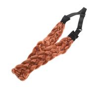 Générique Bandeau de tressé bandeaux tressé pinceau de maquillage fait maison de se de cheveux cheveux pour femme Fil haute température Coffee