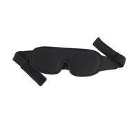 Générique bandeau deep sleep mask patch yeux eye patch blinders sleeping mask cercles gel pour les yeux oeil de soie œil masque yeux cache-oeil couverture des yeux de sommeil en tissu Black