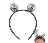 Générique Bandeau Disco | Accessoires de Déguisement à Miroirs Disco | Accessoires pour Cheveux Fournitures de Fête pour Anniversaire