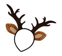 Générique Bandeau Oreilles de Cerf, Pièce de Tête Cosplay Noël, Bandeau Mignon Pour Déguisement, pour Soirées Déguisées Représentations Salons BD Adolescents Adultes Famille Photo Théâtre Scolaire