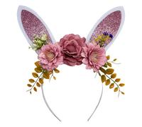 Générique Bandeau Oreilles De Lapin De Pâques | Decoration Festive Mignonne Ajustable Pour Cosplay,Accessoires Décoratifs Oreilles De Lapin | Perfecta para Viajes y Vacaciones