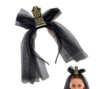 Générique Bandeau Pour Halloween | Bandeau Tombaille Effrayant Avec Voile Pour Fête - Accessoire Déguisement Horreur Pour Carnavals Bals Masqués Cosplay
