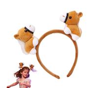 Générique Bandeaux pour le Cosplay,Couvre-Chef Adorable Avec Un Design De Cheval | Bandeau En Peluche Animal - Pour Noël Carnaval Thème Fête Déguisement Festival Vacances