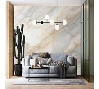 Générique Bandes Dorées Papier Peint En Marbre Luxueux Moderne Amovible Papier Peint Adhésif Autocollant Épais Pour Chambre Salon Décoration Intérieure 200Cm(H) X300Cm(W)
