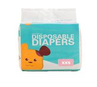 Générique Bandes réutilisables et lavables pour Chiots Femelles et mâles, Ajustables et -fuites. (Sky Blue, XXS)
