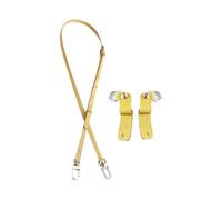 Générique Bandouliere Compatible avec Sac Longchamp Mini, Cuir Réglable Laniere Sac Bandouliere Compatible avec Sac Longchamp Femme Pliage Sangle Petit Sac pas cher (Gold)