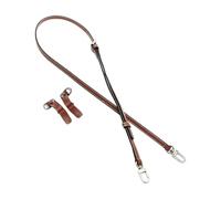 Générique Bandouliere Compatible avec Sac Longchamp Mini, Cuir Réglable Laniere Sac Bandouliere Compatible avec Sac Longchamp Femme Pliage Sangle Petit Sac pas cher (Brown)