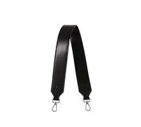 Générique Bandoulière de Sac 76cm, Compatible avec MCM Mini/Petit Toni Visetos, Remplacement du Cuir, Accessoires Modification Mode durables(Only Strap Black)