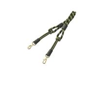 Générique Bandoulière en Corde de Nylon colorée, Compatible avec Les Mini Sangles Sac Longcharmp, Accessoires Remplacement tissés 78CM 100CM(Forest Green Gold,100cm 5 Pieces)