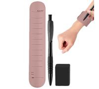 Générique Bands de bracelets en silicone | Bracelet de gifle portable avec stylo et gomme | Bracelet étanche en silicone pour le travail de rappel de remise en forme