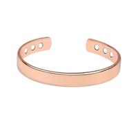 Générique Bangle Or Rose Bijou Bracelet Jonc Ajustable Magnétique Or Rose