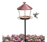 Générique Baño Para Pájaros,Bebede ro y m etálico r esisten a la intemperie | baño de loros | Para Jardín, Patio, Terraza, Hogar, Interior y IR diversas condiciones climáticas, este