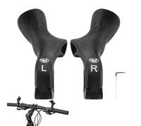 Générique Bar Ends for Mountain Cycling | Handlebar Attachments Fluorescent Grips, Nylon Adjustable Extender, Road Accessories