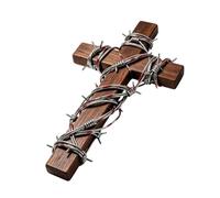 Générique Barbed Wire Prop Spooky Realistic Haunted House Fence Decoration | Fake Barbwire | Realistic Spooky Haunted House Fence Decoration | Western Party Decorations Rusty Crafts | for Haunted House