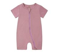 Générique Barboteuse Garçons Filles Combinaison Bebe 2025 Body Court pour bébé Doux et Confortable Vêtements Tenue d'été personnalisée Parfait 3 6 Mois Fille garçon