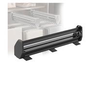 Générique Barre de penderie réglable et résistante, système de Rangement Coulissant pour vêtements, capacité de Charge de 30 kg, Extensible de 26 à 57 cm.