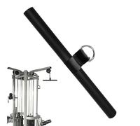 Générique Barre De Tirage Droite 40,5cm - Attache Machine À Câble Poignée Mousse | Presse Triceps Antidérapante | Accessoire Poulie Gym Maison Acier | Entraînement Dos Bras Force Musculation Solide