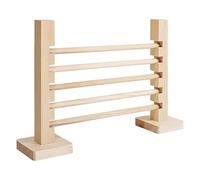 Générique Barre d'entraînement de Rampe de Lapin - Ensemble d'agilité, Haies réglables avec Base Stable, équipement de Barres de Saut de Barre de Saut pour la Course de Lapin d'animal de Compagnie