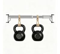 Générique Barre Extensible À Rideau Barre Telescopique Exterieur 4M 3M 2m, Tringle À Rideau Télescopique Extensible sans Percage pour Salle De Bain, Placard Et Jardin, Ø32mm(Metallic,260-350CM)