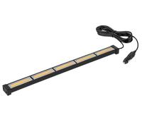 Générique Barre LED Avertissement Clignotante 9 Modes 108W 90cm 12V 24V Feu de Signalisation Flash Orange pour Camion Tracteur Remorque Véhicule Utilitaire Gyrophare Sécurité Phare d'Urgence