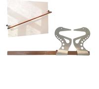 Générique Barre Support Réglable Chevalet, Support Main Bois Chevalet Artiste, Stabilisateur Main Chevalets pour Peinture, Repose Poignet Portable Supports Peinture, pour Accessoires Dessin