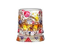 Générique Barrel Shape Glass - Soccer Football Design, Base Container, Wine Tasting Accessory, Party Ice Drinkware | Sophisticated Desktop Spinner, Creative Festive Serveware for Home Bar