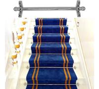 Générique Barres de Fixation réglables et polies pour Tapis d'escalier, Fixations sécurisées pour Tapis de Couloir - Accessoires élégants et Fonctionnels pour la décoration intérieure