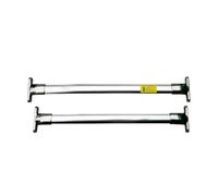Générique Barres De Toit Barre Transversale Adaptée À pour Buick pour Enclave 2008 - 2017 Support De Toit Surélevé en Acier Inoxydable Chromé 2 Pièces Barres Toit Voiture