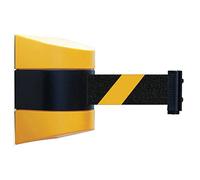 Générique Barrière magnétique rétractable Murale pour la Gestion des foules, avec Sangle de sécurité. Barrière à Sangle rétractable magnétique Murale de 5 m ou 10 m pour