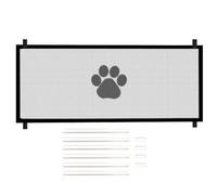 Générique Barrière pour Chien en - Barrière pour Chien autoportante, barière rétractable pour Animaux de Compagnie | Filet de clôture Pliant, opération à Une Main, Installation Facile, Mon