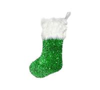 Générique Bas De Noël À Paillettes Scintillantes - Décoration De Noël Pailletée,Bas Saisonniers | pour Manteau De Cheminée Arbre Cadeau De Fête pour Adulte Famille Et