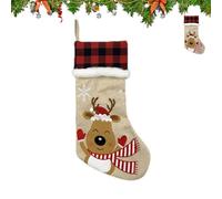 Générique Bas De Noël Vintage | Décoration De Bas De Noël Bonhomme De Neige - Remplissage Amusant pour Famille Chocolats Cheminée Petits Jouets Poignée Porte Amis Bonbons Porche Jardin