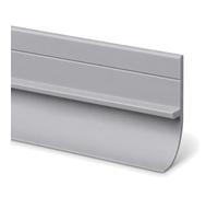 Générique Bas de Porte Anti-Courant d'air en PVC, Joint adhésif, Rouleau de 1 m (Grey 1pcs 36mm)