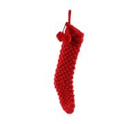 Générique Bas en tricot avec boucle d ' affichage | Manchette tressée, accent de cravate et de décoration de vacances pour l ' agencement de la cheminée