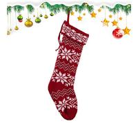 Générique Bas saisonniers - Bas de Noël | Décoration de de Noël - Sac de Cadeaux saisonnier tricoté pour Les Vacances Apartment Hotel College Travel - Décoration personnalisée Famille Adulte Baby