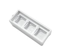Générique Base d ' échantillonneur pour Clavier, White Three Holes | Pour comparer les sensations et appuyer sur l ' accessoire de bureau d ' affichage