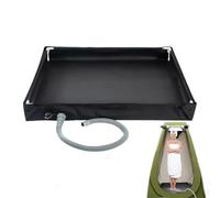 Générique Base De Douche Portable - Plateau De Lavabo Pliable, Bac À Eau pour Jeu De Sable De Plage pour, Structure en Plastique Légère Et, Conception Facile À Transporter | Récipient De Lavage