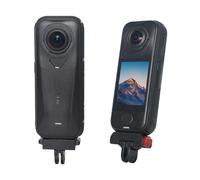 Générique Base de Montage de l'adaptateur à libération Rapide magnétique pour insta360 x4 air Adaptateur de Support de caméra, trépied Attachable, Selfie, Vlogging (Noir)