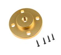 Générique Base de pour caméra avec Fixation à, Gold Color | Construction en alliage d ' aluminium anodisé, quatre vis de incluses, installation sur mur fixe et planche