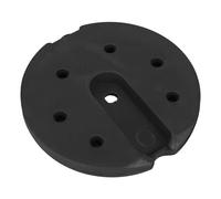 Générique Base Support Stable Lestée avec Sable en Plastique Noir pour Pied de Lampe pour Lampadaire Haut, pour Projets DIY la Maison