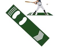 Générique Baseball Batting Mat - 11.81x53.94 inches Softball Practice Tool | Softball Practice Pad,for Backyard Gym Camp Garden Club Trainers Enthusiasts Beginners Amateur Players School Teams