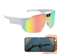 Générique Baseball Glasses with Camera, Pov Glasses 4K Baseball Sunglasses with Camera, for Cycling, Outdoors Activities (Style-A,64G)