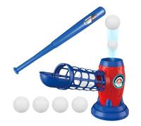 Générique Baseball Pitching Machines, Tennis Machine, Toy Sports Trainer, Outdoor Batting, T Ball Practice Set, for Kids, Baseball, Backyard, Garden, Sport Games, Physical Training, Fun Play