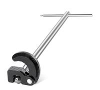 Générique Basin Wrench, Adjustable Tap Spanner, 11.73x4.49x4.61 inch, Multifunctional Disassembly Tool, Heavy-Duty Steel Build, Ideal for Kitchen, Sewer, Bathroom, Bathtub, Garden, Plumbing