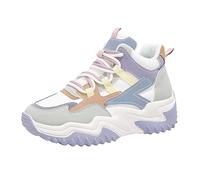 Générique Basket Femme Chaussures De Sport Confortable pour Femmes Décontractées Ethniques D'Été Creux Respirant Talon Plat Semelle Souple Marche Sportive Randonnée Légère Chaussure Compensées Été