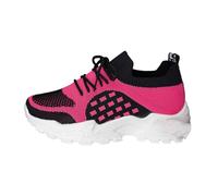 Générique Basket Femme CompenséEs Baskets Respirantes et décontractées pour Femmes,Chaussures de Marche légères et Confortables pour Un Usage Quotidien avec Fermeture élastique Talon Plat