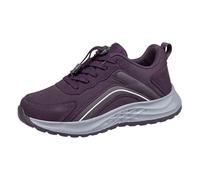 Générique Basket Femme sans Lacets Chaussures de Sport Chaussures de Sport Printemps-été pour Femmes Course Confortables Et Décontractées Femme Baskets Baskets Légère Minceur (Purple, 36)
