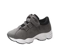 Générique Basket Femme sans Lacets Chaussures Running Femme Chaussures de Sport Sport Fashion Custom Original Casual Sports Women Shoes Chaussure Sneakers Sneakers Poids Léger (Grey,39)
